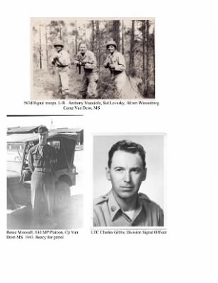 History of the 63rd Infantry Division Special Troops > 63rd Infantry Division Special Troops Miscellaneous Photos