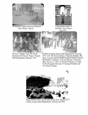 History of the 63rd Infantry Division Special Troops > 63rd Infantry Division Special Troops Occupation Photos