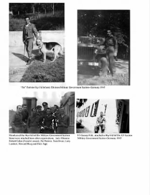 History of the 63rd Infantry Division Special Troops > 63rd Infantry Division Special Troops Occupation Photos