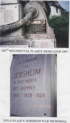 History of the 63rd Infantry Division, June 1943-Sept 1945 > 0007 - 63rd Infantry Division Memorials