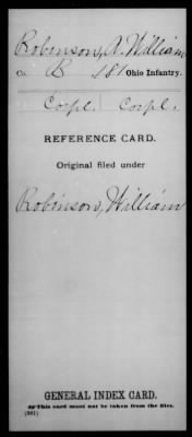 Thumbnail for A William > Robinson, A William (Corpl)