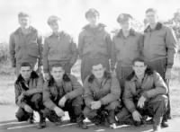 2nd Lt. Robert J. Barrat crew  taken November 1944
