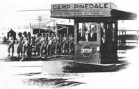 Camp Pinedale Gate near Fresno, California