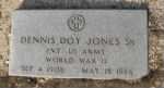 Dennis Doy Jones Headstone