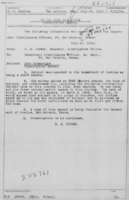 Old German Files, 1909-21 > John Mc Maerigle (#8000-242761)