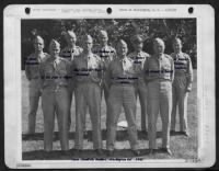 Doolittle and his RAIDERS, Denver Truelove far right. Photo is titled with names.