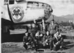 B-25 Combat Crew, Armiger Jagoe, kneeling right with 310th BG, 428th BS, MTO