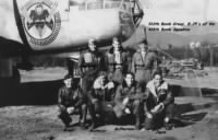 310th Bomb Group, 428th Bomb Squadron, Pilot Lt Edward Maurer with his CREW, 1944