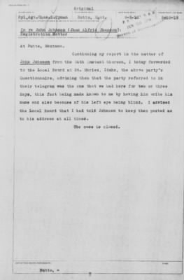 Old German Files, 1909-21 > John Johnson (#8000-240479)