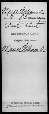William A > Meece, William A (Pvt)