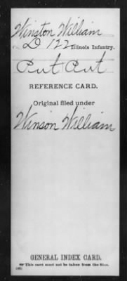William > Winston, William (Pvt)