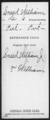 William > Snead, William (Pvt)