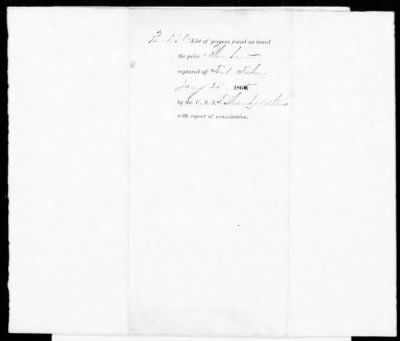 RB - Prisoners of war rolls and lists (persons captured by Union Forces) > A. W. Baker-U.S.S. Minnesota