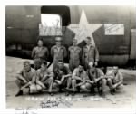 Ted F. Beard 1944 with Bomber crew