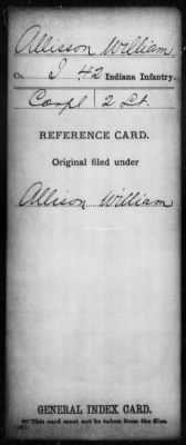 Thumbnail for William > Allison, William (Corpl)