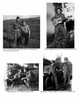 Pictorial History of the 63rd Infantry Division > Section III-B, 63rd Infantry Division on Occupation Duty