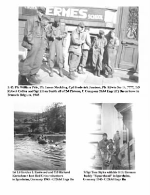 Pictorial History of the 63rd Infantry Division > Section III-B, 63rd Infantry Division on Occupation Duty