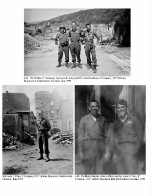 Pictorial History of the 63rd Infantry Division > Section III-B, 63rd Infantry Division on Occupation Duty