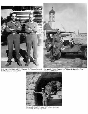 Pictorial History of the 63rd Infantry Division > Section III-B, 63rd Infantry Division on Occupation Duty