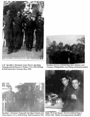 Pictorial History of the 63rd Infantry Division > Section III-B, 63rd Infantry Division on Occupation Duty