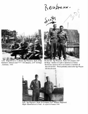 Pictorial History of the 63rd Infantry Division > Section III-B, 63rd Infantry Division on Occupation Duty