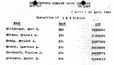 History of the 253rd Infantry Regiment > 253rd Infantry Regiment Recommendation for PUC 2cBn