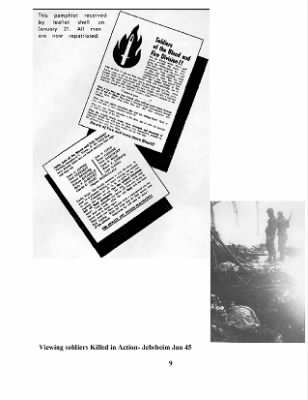 Thumbnail for Pictorial History of the 63rd Infantry Division > Section II, 63rd Infantry Division in Combat