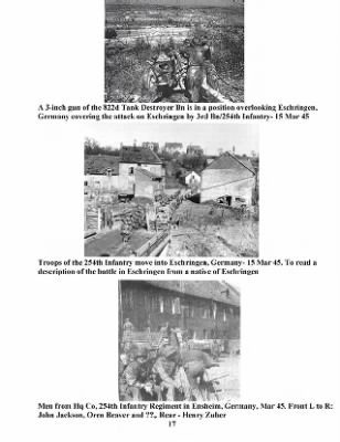 Thumbnail for Pictorial History of the 63rd Infantry Division > Section II, 63rd Infantry Division in Combat