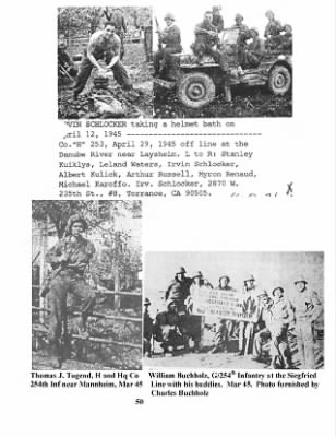 Thumbnail for Pictorial History of the 63rd Infantry Division > Section II, 63rd Infantry Division in Combat