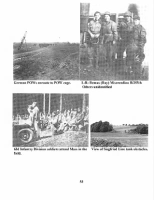 Thumbnail for Pictorial History of the 63rd Infantry Division > Section II, 63rd Infantry Division in Combat