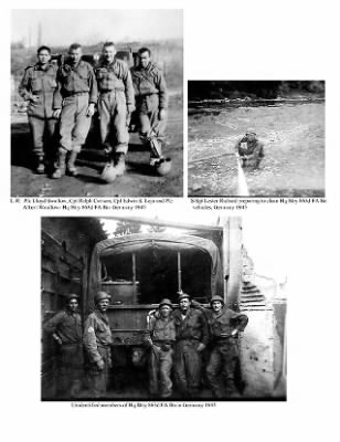 Thumbnail for History of the 63rd Infantry Division Artillery > 63rd Infantry Division Artillery Combat Photos