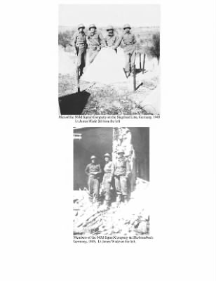 Thumbnail for History of the 63rd Infantry Division Special Troops > 63rd Infantry Division Special Troops Combat Photographs