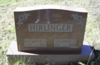 Headstone for Raymond & Mildred Hirlinger