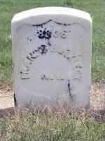 Francis Van kleeck's grave at Andersonville