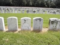 Graves at Andersonville National Cemetery