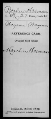 Thumbnail for Herman > Rosher, Herman (Wagoner)