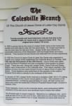 Story of Colesville Branch, LDS church