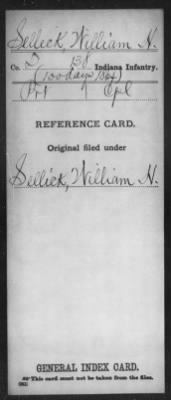 William H > Selleck, William H (Pvt)