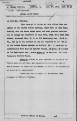 Old German Files, 1909-21 > John Antonick (#272828)