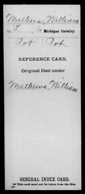 William > Mathers, William (Pvt)