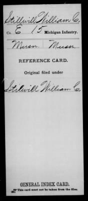 William C > Stillwill, William C (Musn)