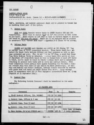 Thumbnail for COMTASK-UNIT 79.4.3 > Rep of landing ops In the amphibious assault on Lingayen Gulf, Luzon Is, Philippines on 1/9/45