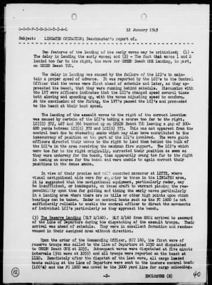 Thumbnail for COMTASK-UNIT 79.4.3 > Rep of landing ops In the amphibious assault on Lingayen Gulf, Luzon Is, Philippines on 1/9/45