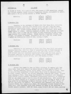 USS LEXINGTON > War Diary, 12/1-31/44