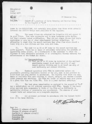 COMTASK-GROUP 77.12 > Rep of Ops of heavy covering and carrier group in support of the invasion of Mindoro Island, Philippines, 12/13-17/44