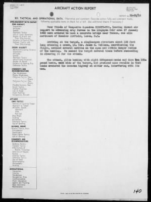 Thumbnail for USS TULAGI > Report of air operations in support of the amphibious assault on Lingayen Gulf, Luzon Island, Philippines, 1/4-14/45, including AA actions on 1/5 & 13/45