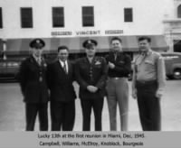 1945 Reunion of the "LUCKY 13" Crew