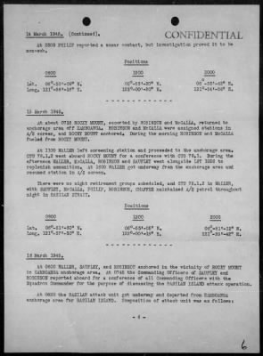 COMDESRON 22 > War Diary, 3/1-31/45