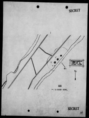 Thumbnail for VMSB-231 > ACA reps nos 118-119 - Dive bombing targets on Wotje Is, Marshalls 7/18/44