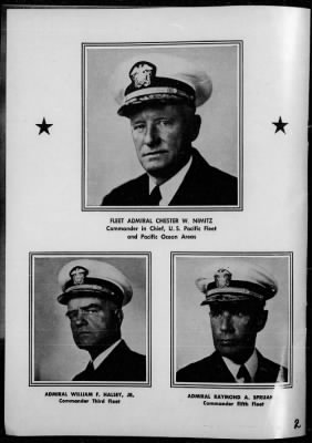 FLEET ADMIRAL ERNEST J KING, USN > Second Official Rep Covering combat ops for the period 3/1/44 to 3/1/45